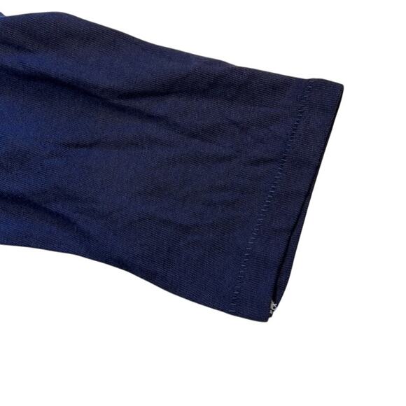 Alternative Men's White & Navy Blue Keeper Baseball Tee Shirt, Size Small - Picture 5 of 6